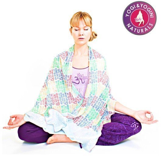 Yoga meditatie omslagdoek