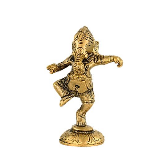 Ganesha dansend messing
